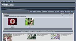 Desktop Screenshot of gallery.phoebeallens.com